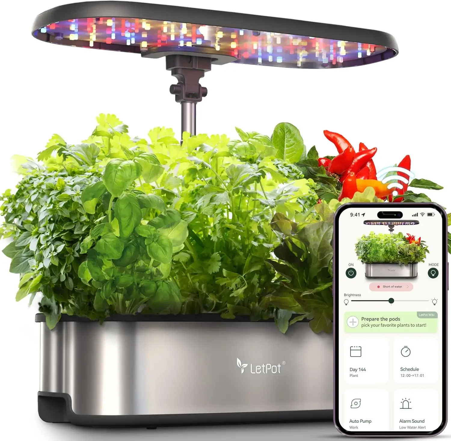 Smart Garden System - Sistema de Cultivo Hidropónico LETPOT LPH-SE,
