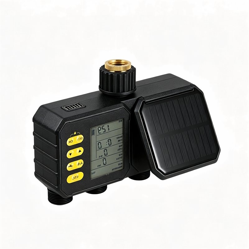 Smart Garden Uk - Temporizador de Riego Wifi THIVN-Solar para