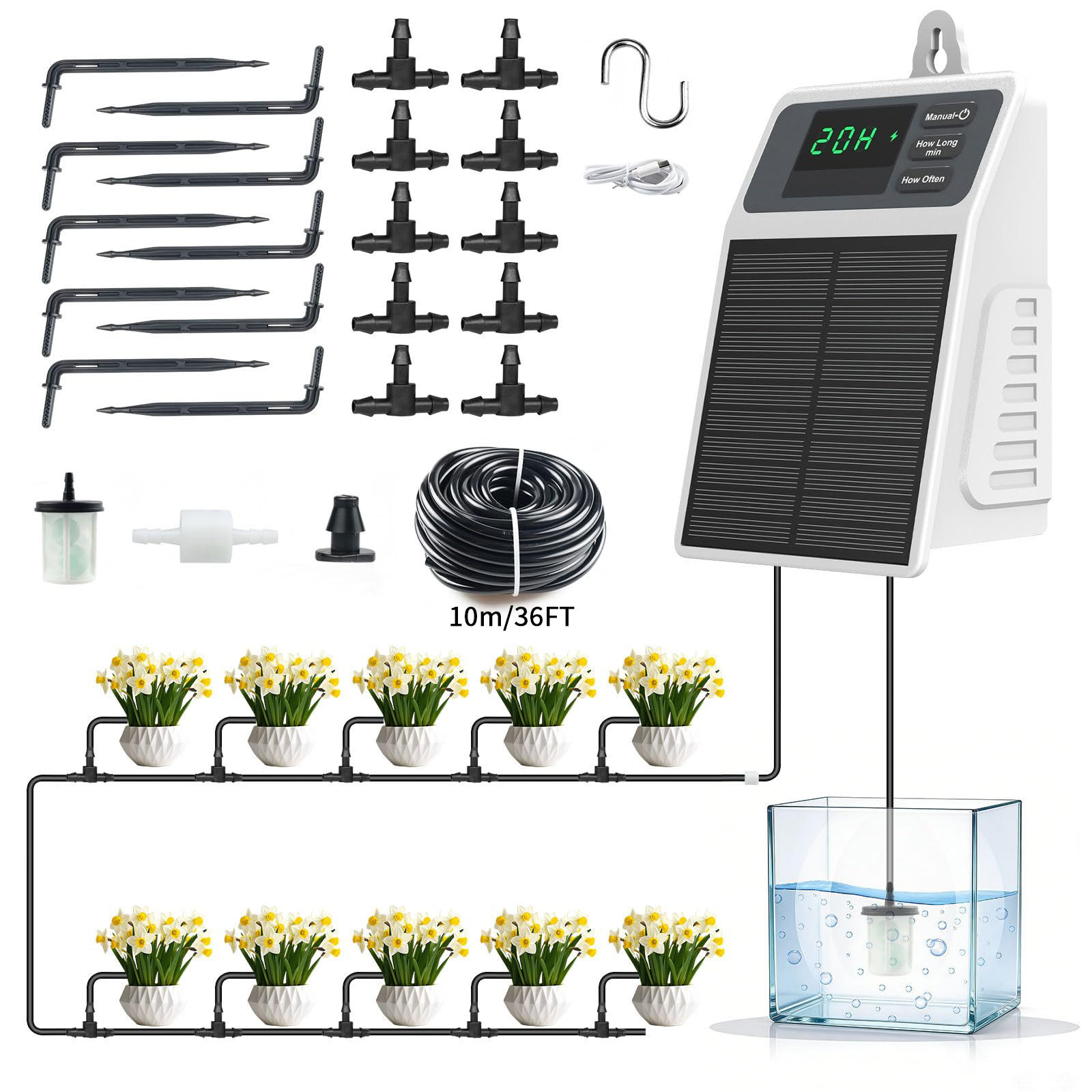 Smart Garden Technology - Sistema de Riego por Goteo Solar