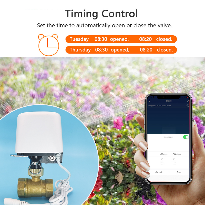 Válvula de Agua Inteligente Tu - Smart Garden System reseña y precio