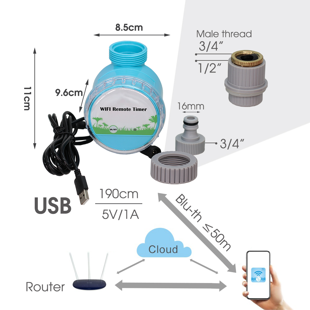 Sistema de riego inteligente p - Smart Garden Technology reseña y precio