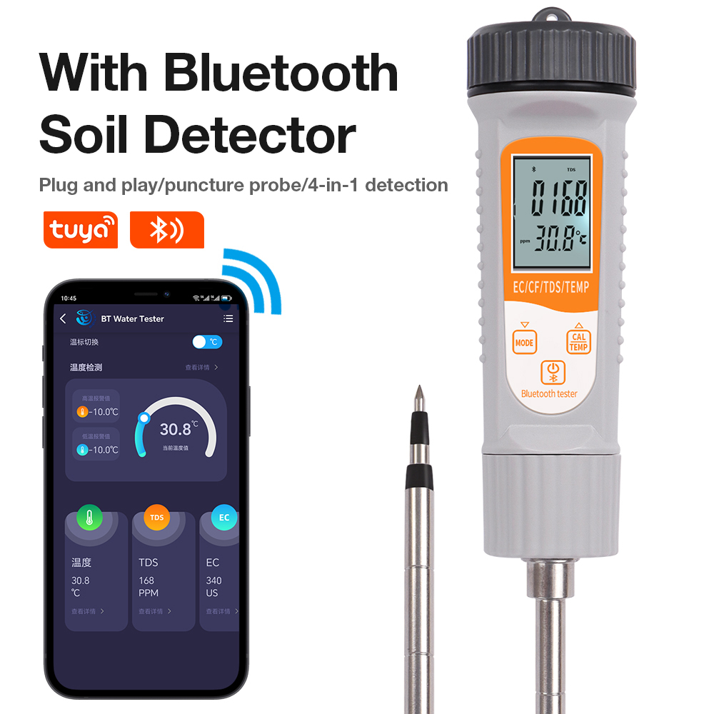 Probador de suelo EC/TDS/CF/Te - Smart Garden Nutrients reseña y precio