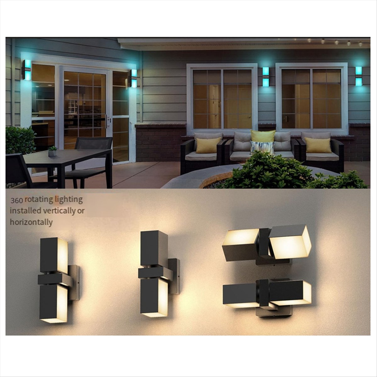 Lámpara de Pared LED AA19 de D - Smart Garden Smart Fence reseña y precio
