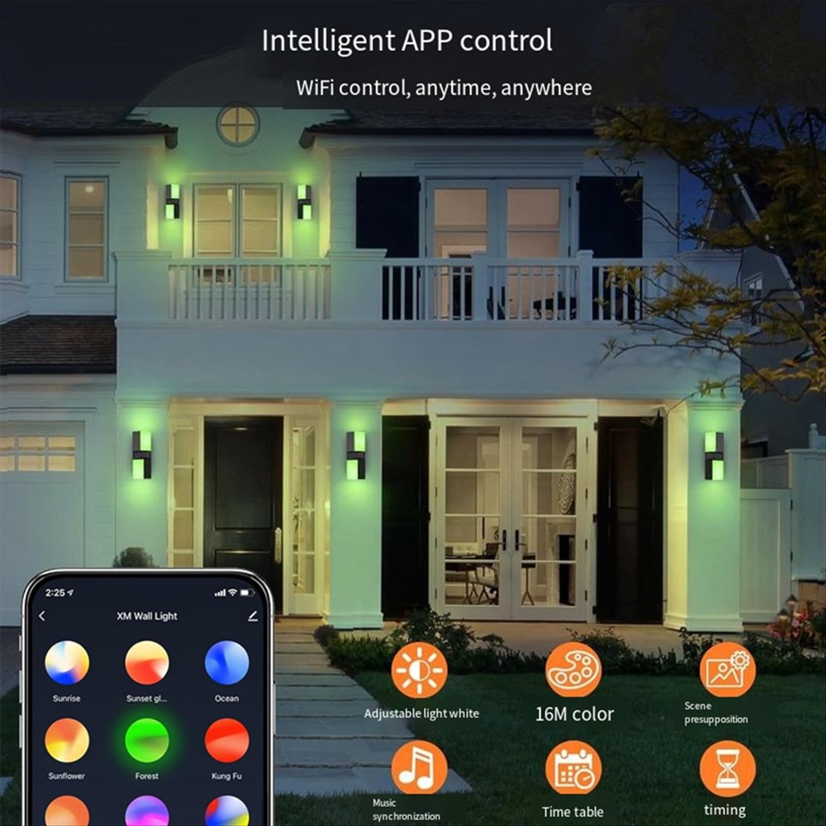 Lámpara de Pared LED AA19 de D - Smart Garden Smart Fence reseña y precio