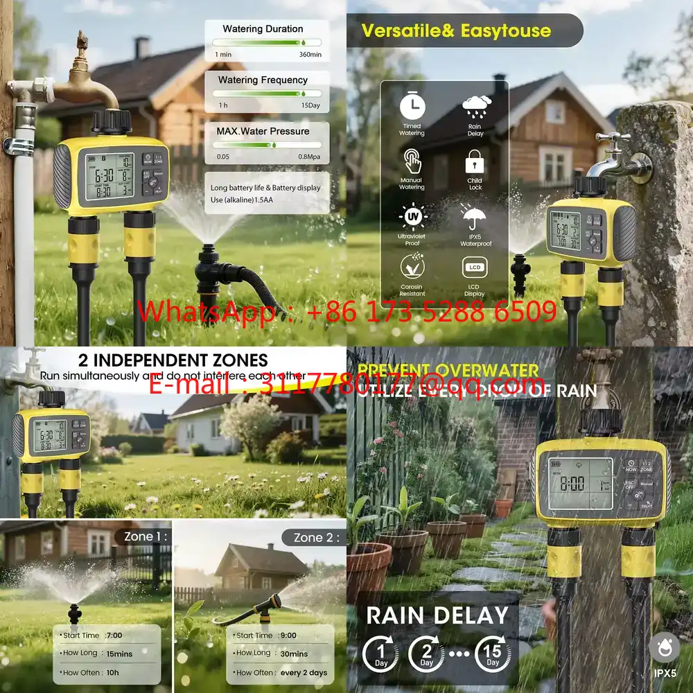 WAP01 Temporizador de Riego pa - Smart Garden System reseña y precio