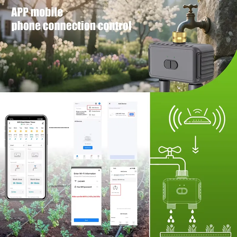 Temporizador de Riego Intelige - Smart Garden System reseña y precio