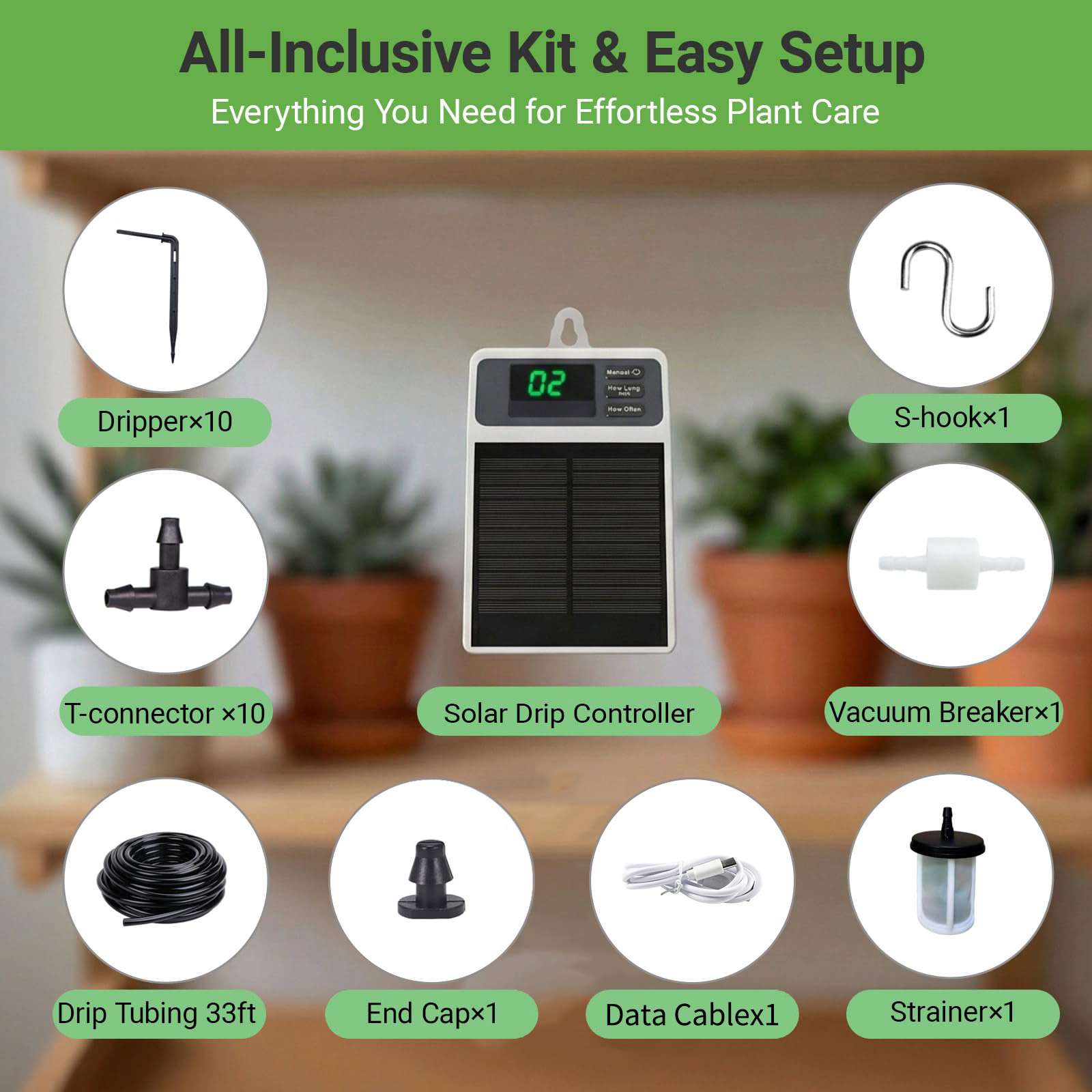 Sistema de Riego por Goteo Sol - Smart Garden Technology reseña y precio