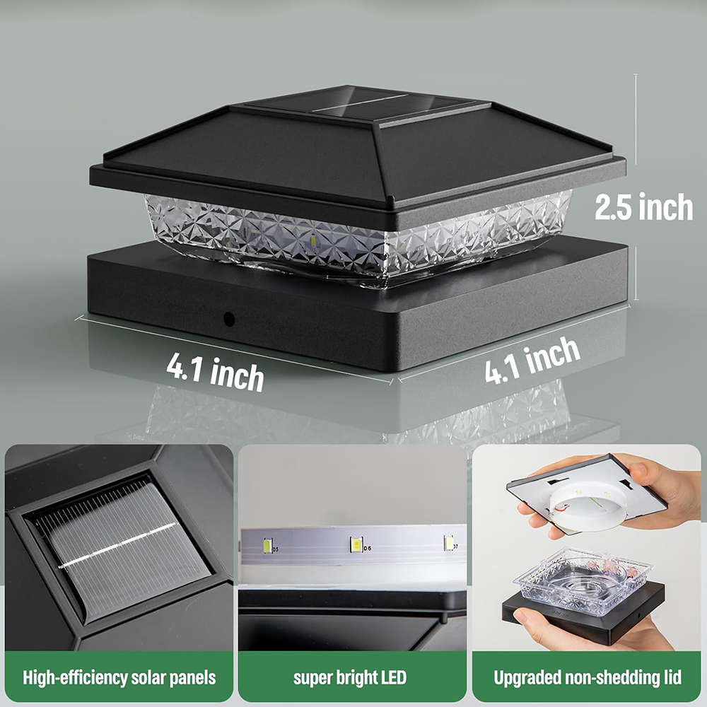 Luces Solares para Postes de 6 - Smart Garden Smart Fence reseña y precio