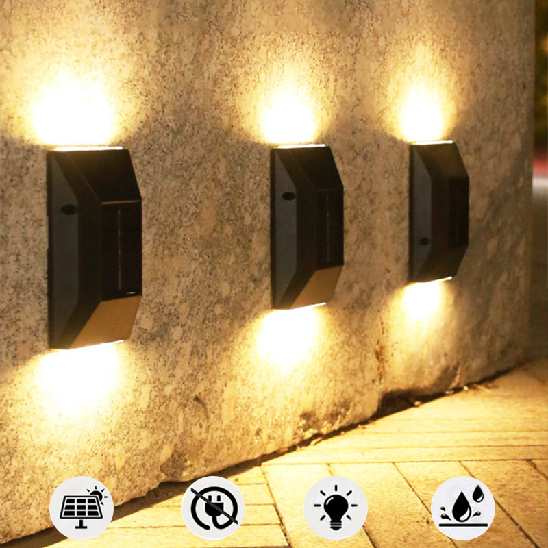1/2/4/6/8 Uds luz Solar LED in - Smart Garden Smart Fence reseña y precio