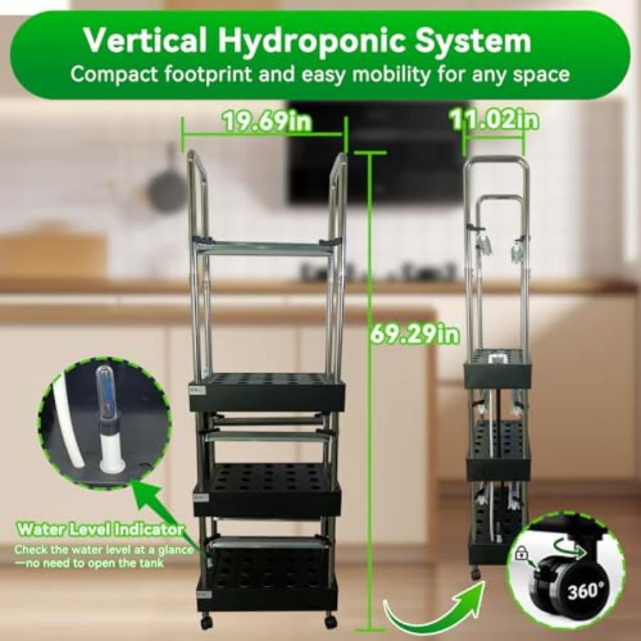 Sistema de cultivo hidropónico - Smart Garden System reseña y precio