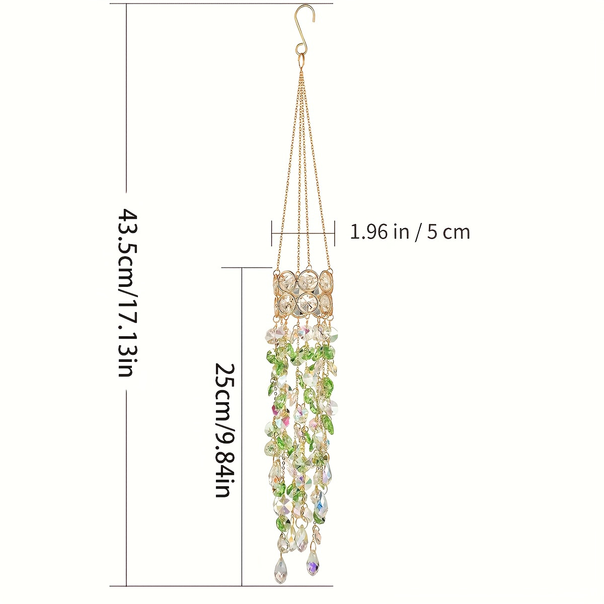 1 adorno colgante de cristal,  - Smart Garden Indoor reseña y precio