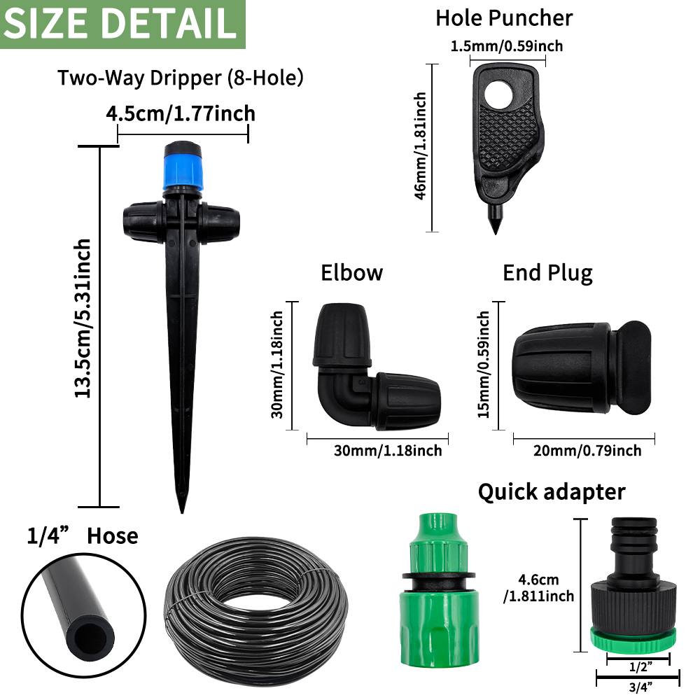 Kit de sistema de riego por go - Smart Garden Technology reseña y precio