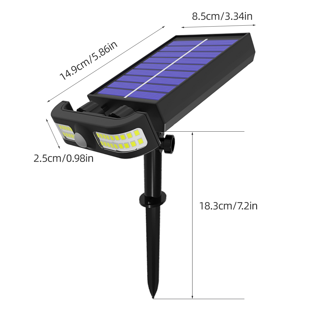 Lámpara Solar LED para Jardín, - Smart Garden Smart Fence reseña y precio